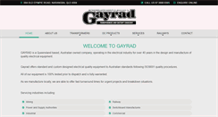 Desktop Screenshot of gayrad.com.au