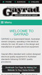 Mobile Screenshot of gayrad.com.au